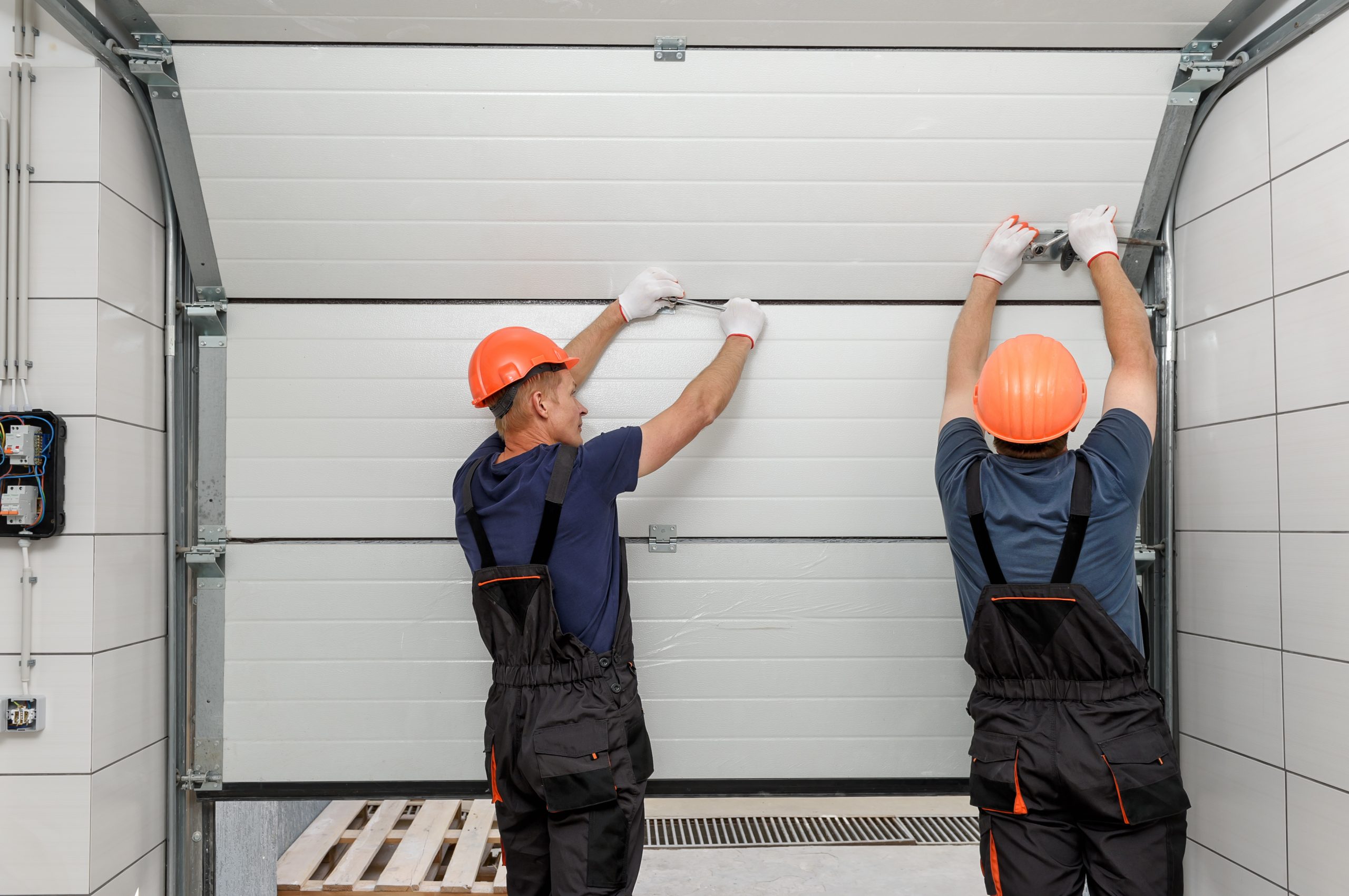 Garage door repair